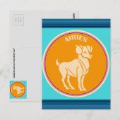 Aries Briefkaart (Voorkant / Achterkant)