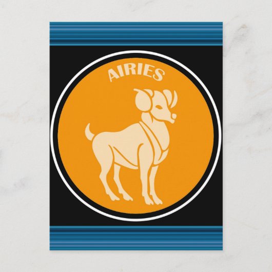 Aries Briefkaart (Voorkant)