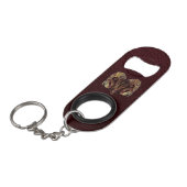 Aries Bronze Mini Flessenopener (Voorkant Gekanteld)