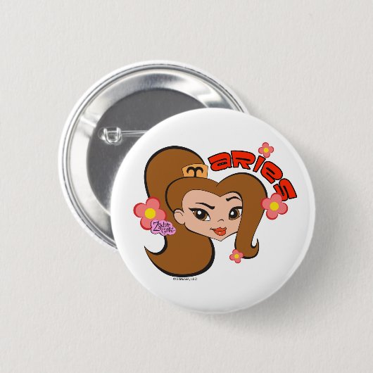 Aries Button (Voorkant /achterkant)