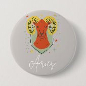Aries button badge  (Voorkant)