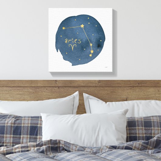 Aries Canvas Afdruk (Insitu (Slaapkamer))