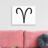 Aries Canvas Afdruk (Insitu (Woonkamer))