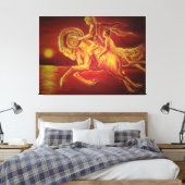 Aries Canvas Afdruk (Insitu (Slaapkamer))