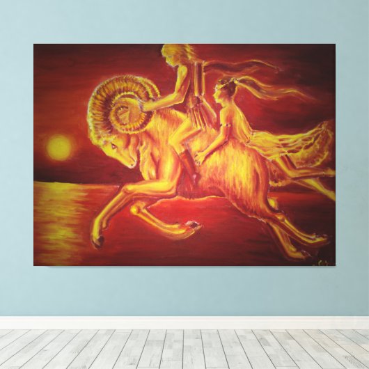 Aries Canvas Afdruk (Insitu (Houten vloer))