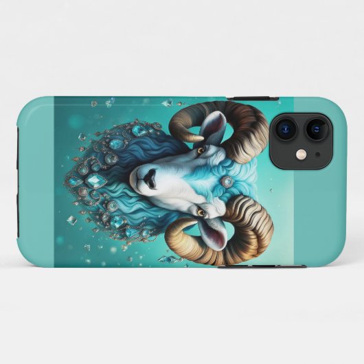Aries Case-Mate iPhone Case (Achterkant (horizontaal))