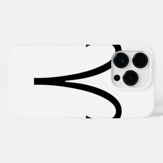 Aries Case-Mate iPhone Case (Achterkant (horizontaal))