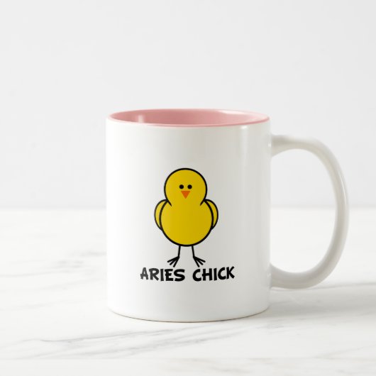 Aries Chick Tweekleurige Koffiemok (Rechts)