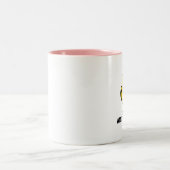 Aries Chick Tweekleurige Koffiemok (Center)