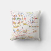 Aries Child Zodiac Astrology Pillow Kussen (Voorkant)