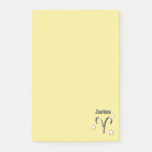 Aries chroomsymbool post-it® notes
