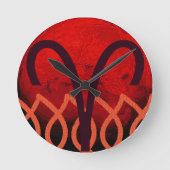 Aries Clock Ronde Klok (Voorkant)