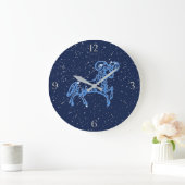 Aries Constellation and Zodiac Sign with Stars Grote Klok (Huis)