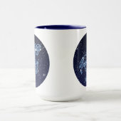 Aries Constellation and Zodiac Sign with Stars Mok (Midden)