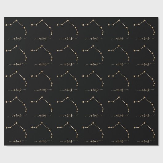 Aries Constellation Cadeaupapier (Vlak)