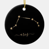 Aries Constellation Ceramic Ornament (Voorkant)