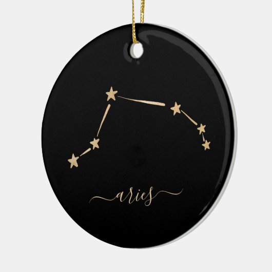 Aries Constellation Ceramic Ornament (Links)