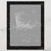 Aries Constellation Hevelius op Black (Voorkant)