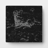 Aries Constellation Hevelius  op Black Fotoplaat (Voorkant)