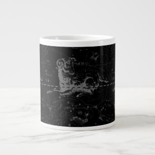 Aries Constellation Hevelius  op Black Grote Koffiekop