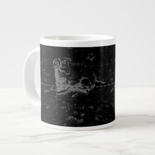 Aries Constellation Hevelius  op Black Grote Koffiekop