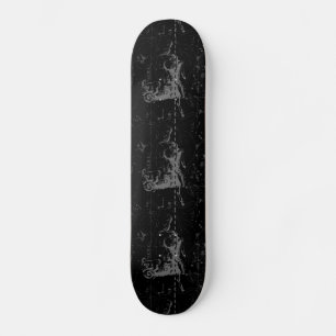 Aries Constellation Hevelius op Black Persoonlijk Skateboard