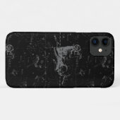 Aries Constellation Map Engraving by Hevelius Case-Mate iPhone Case (Achterkant (horizontaal))
