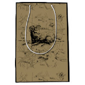 Aries Constellation Map Engraving by Hevelius Medium Cadeauzakje (Voorkant)