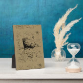  Aries Constellation Map Hevelius 1690 Fotoplaat (Zijkant)