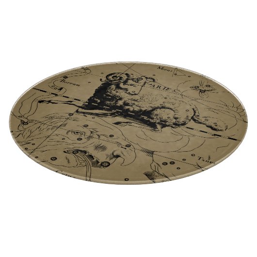  Aries Constellation Map Hevelius 1690 Snijplank (Hoek)