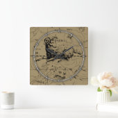 Aries Constellation Map Hevelius 1690 Vierkante Klok (Huis)