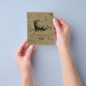 Aries Constellation Map Hevelius circa 1690 Flyer (Hand)