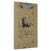 Aries Constellation Map Hevelius circa 1690 Klembord (Rechts)