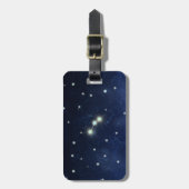 Aries Constellation | Naam en adres op maat Bagagelabel (Voorkant verticaal)