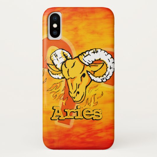 Aries De brandmelder van de ringzegen iphone Case-Mate iPhone Case (Achterkant)
