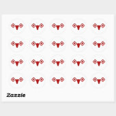Aries Dier Astrologie Ronde Sticker (Vel)