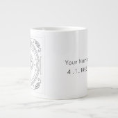 Aries dierentuin aangepaste Mok van de geboorte (Voorkant)