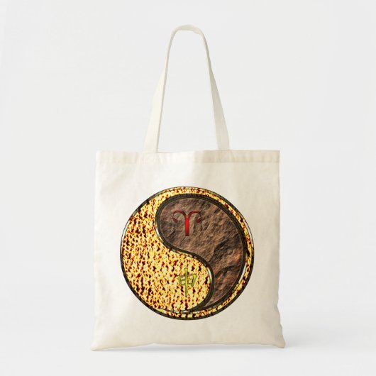 Aries & Earth Monkey Tote Bag (Voorkant)