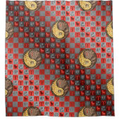 Aries & Earth Rabbit Douchegordijn (Voorkant)