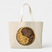 Aries & Earth Rat Grote Tote Bag (Achterkant)