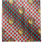 Aries & Earth Snake Douchegordijn (Voorkant)