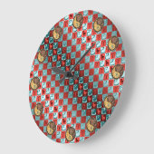 Aries & Earth Snake Grote Klok (Hoek)