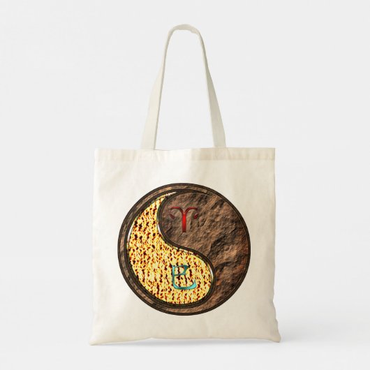 Aries & Earth Snake Tote Bag (Achterkant)