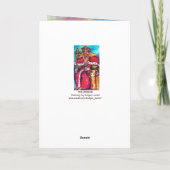 ARIES, EMPEROR TAROT ASTROLOGY ZODIAC BIRTHDAY KAART (Achterkant)
