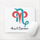 Aries en capricorn stellen Zodiastrologie Muismat (Met muis)