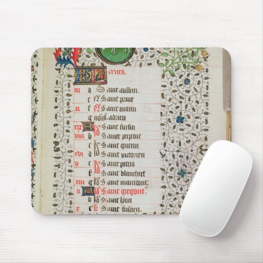 Aries en man muismat (Met muis)