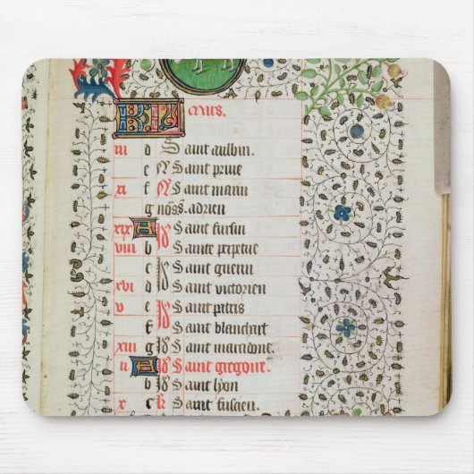 Aries en man muismat (Voorkant)