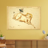 Aries en Musca - teken van het Afbeelding van de Canvas Afdruk (Insitu (Woonkamer))