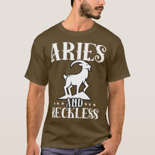 Aries en roekeloos t-shirt