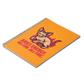 Aries Energy Sphynx Cat Fire Illustration Notitieboek (Linkerzijde)